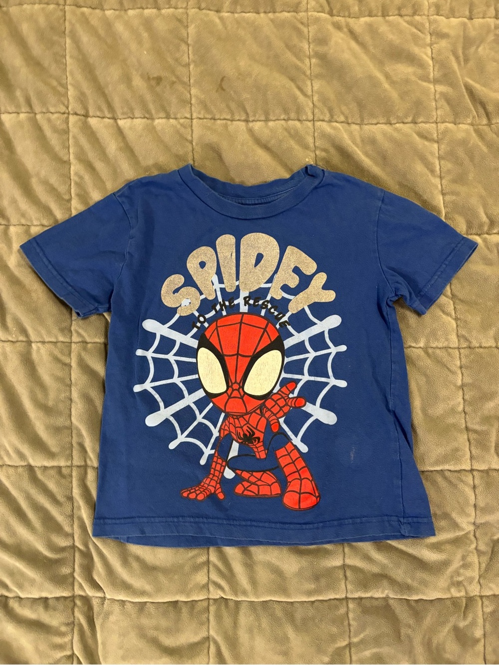 Marvel Red & Blue Spidey Graphic Tee